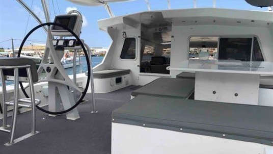 Ultra light displacement trawler