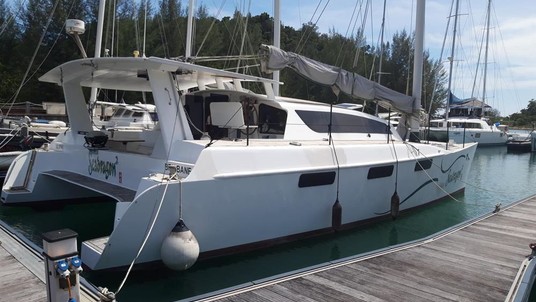 Simpson 12 meter junk rigged