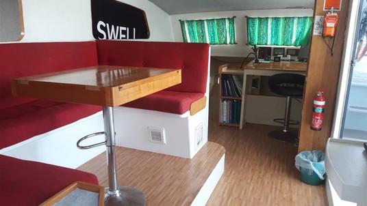 Simpson 12 meter junk rigged