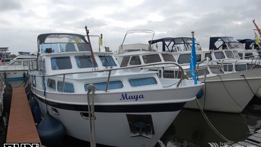 Blauwe hand kruiser 13meter