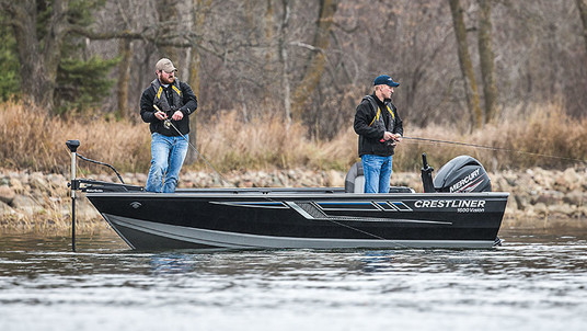 Crestliner 1600 Vision Tiller
