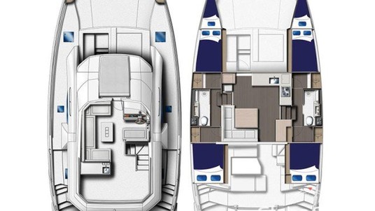 Moorings 43 Power Cat
