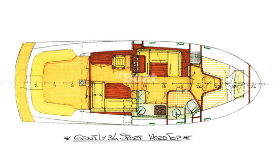 Serious Gently 36' Sport Hardtop