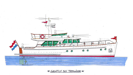 Serious Gently 50' Trawler