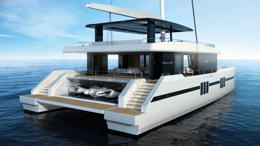 Sunreef Supreme 88 Sailing