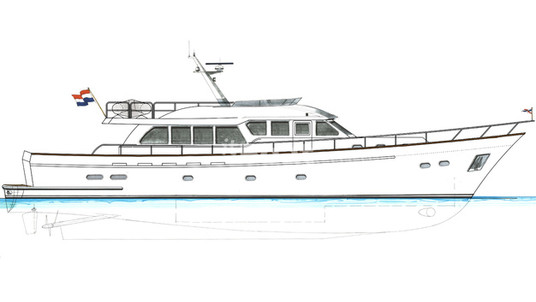 Wim van der Valk Continental Trawler 25.00