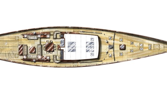 JFA Yachts SY 125′ Classic Sloop