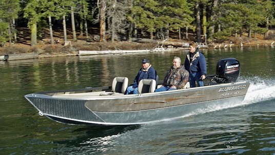 Alumaweld Super Vee 20 ft