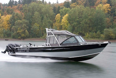 Alumaweld Formula Vee Outboard 24 ft