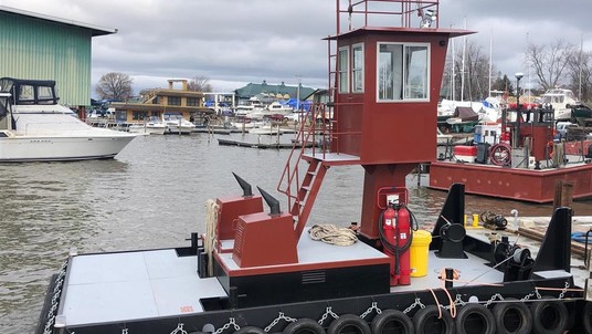 Scruton Marine 25 x 14 x 4 truckable tug