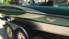 Triton 205 walleye "fish and ski"