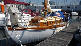 Classic buchanan viking class sloop