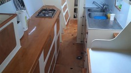 Simpson 12 meter junk rigged