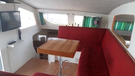 Simpson 12 meter junk rigged