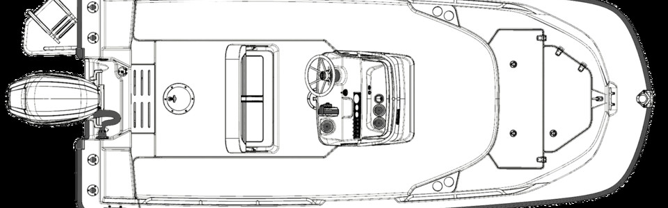 Boston Whaler 170 Montauk Exterior Plan