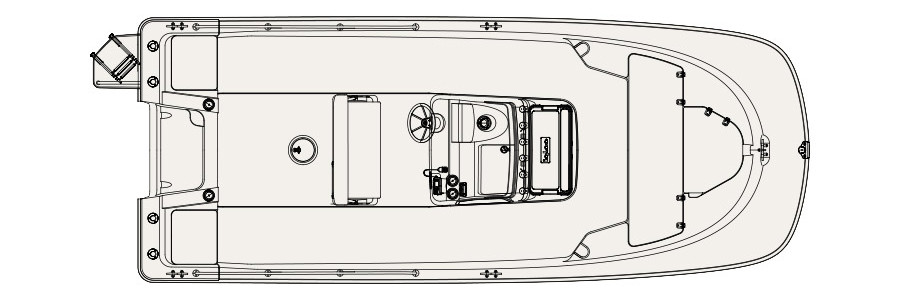 Boston Whaler 210 Montauk Plano Exterior