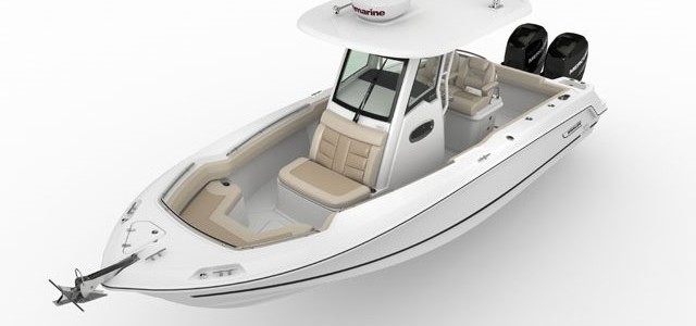 Boston Whaler 250 Outrage Modelo 3D