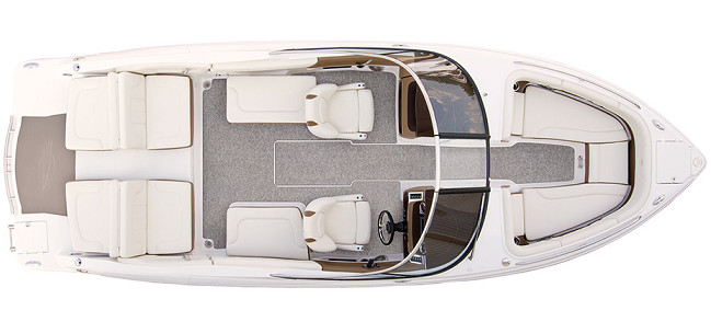 Chaparral 257 SSX Вид Сверху