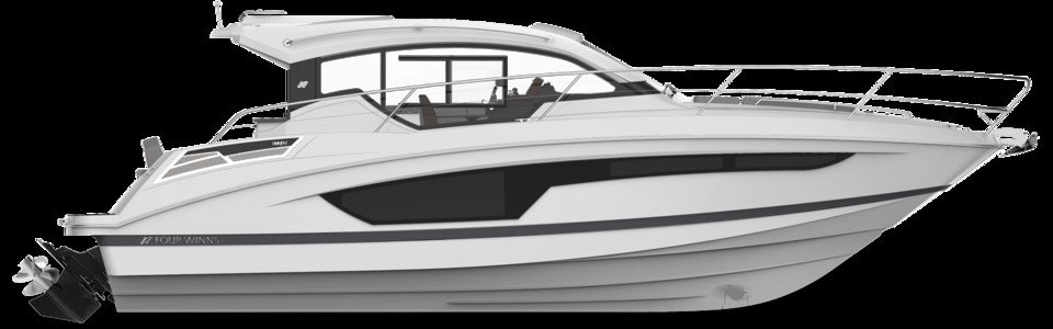 Four Winns Vista 355 Coupe Profilo 6