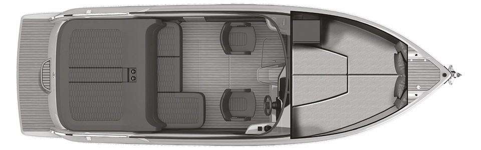 Cranchi E26 Classic Pont Inférieur 2