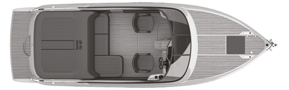 Cranchi E26 Classic Главная Палуба