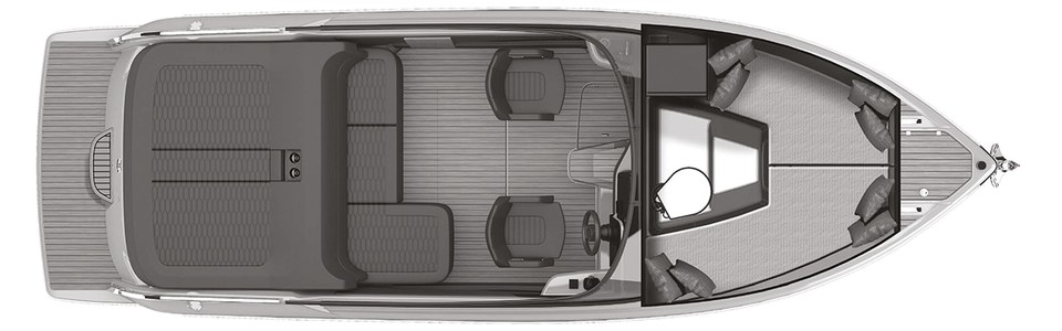 Cranchi E26 Classic Pont Inférieur