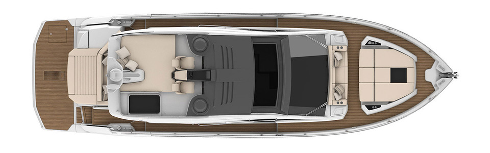 Cranchi E 52 S Evoluzione Cubierta Sportbridge