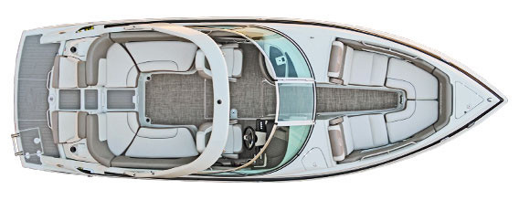 Crownline 265 SS Exterior Plan