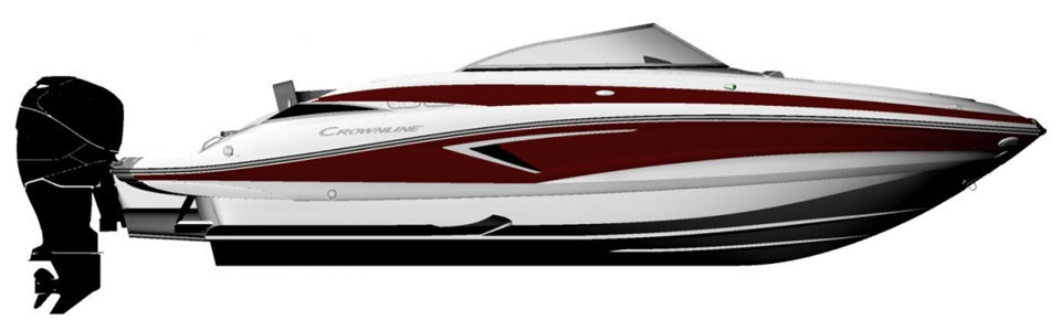 Crownline E 255 XS Профиль