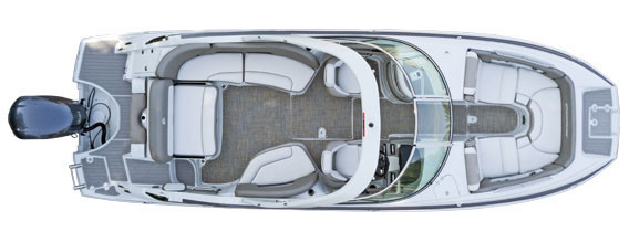 Crownline E 275 XS Exterior Plan