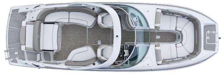 Crownline E 275 Exterior Plan