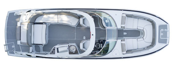 Crownline E 285 Exterior Plan