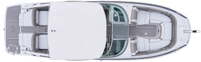 Crownline E 305 Exterior Plan