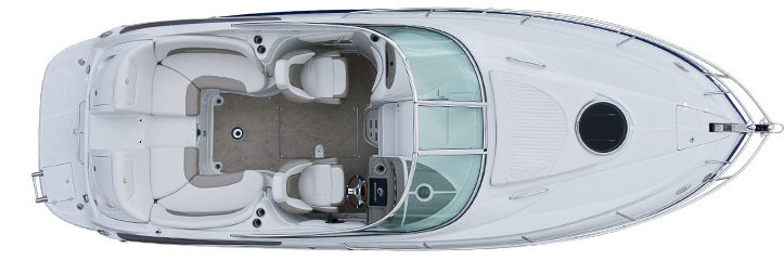 Crownline 266 SC Exterior Plan