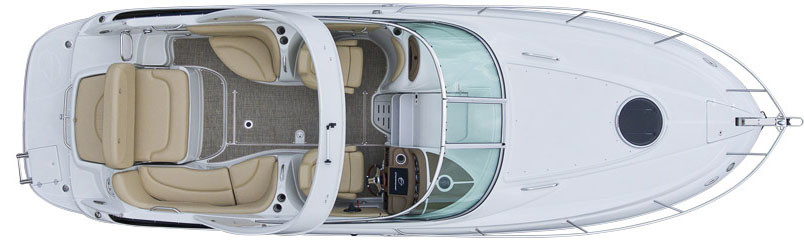 Crownline 286 SC Exterior Plan