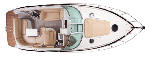 Crownline 350 SY Main Deck