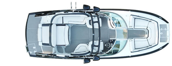 Crownline E 235 Surf Exterior Plan