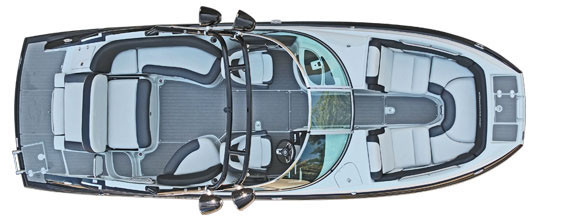 Crownline E 255 Surf Exterior Plan