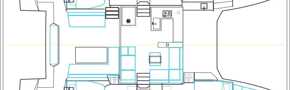 Nautitech 46 Fly Lower Deck (Optional)
