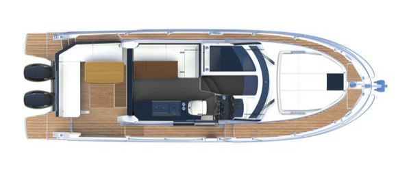 Beneteau Antares 11 OB Main Deck