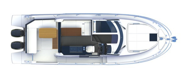 Beneteau Antares 11 OB Main Deck 2