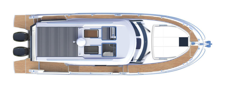 Beneteau Antares 11 OB Exterior Plan