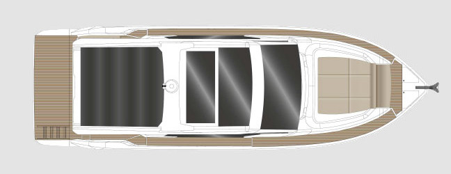Sealine C390 Plan Extérieur