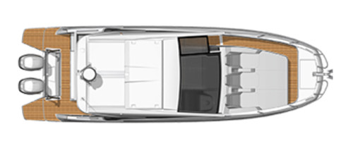 Beneteau Gran Turismo 32 Piano Esterno