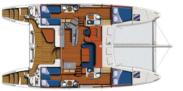 Catana 52 OC Hauptdeck