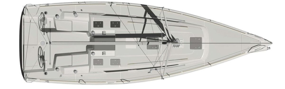 Dufour 36 P Exterior Plan