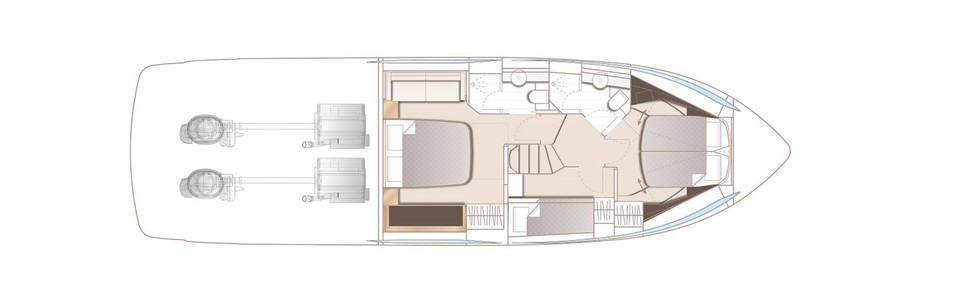Princess F50 Lower Deck