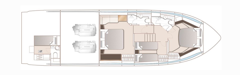 Princess S62 Pont Inférieur
