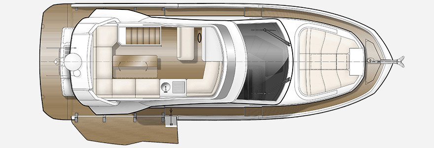 Galeon 400 FLY Pont de Flybridge