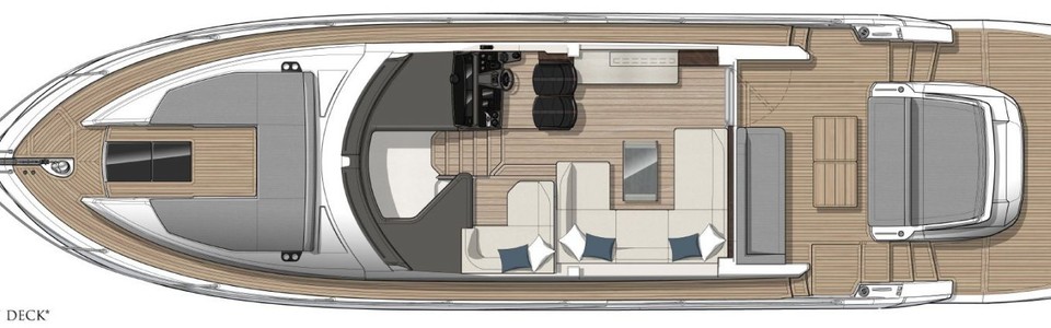 Sunseeker Predator 55 EVO Main Deck